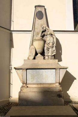 Epitafium Fryderyka Jakuba Psarskiego z 1806 r.; kościół św. Maurycego we Wrocławiu