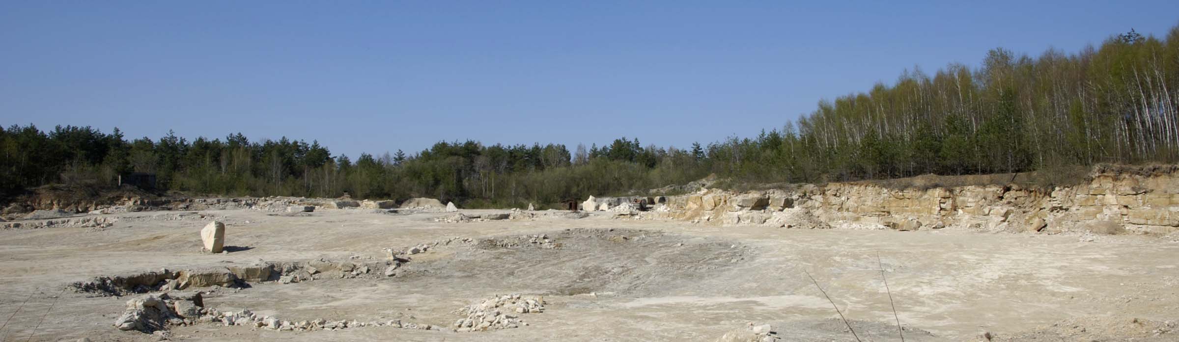 Kamieniołom w Starym Bruśnie, stan z 2010 r.