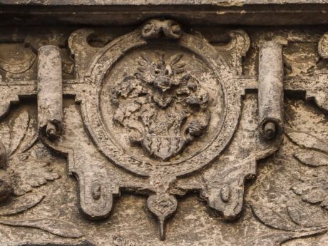 Meißner na epitafium Johanna Meissnera (zm. 1588) w farze elżbietańskiej