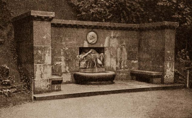 Źródełko Gustava Freytaga z 1907 r. (fot. 1907/1908)