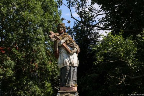 4. Stone sculpture of St. John of Nepomuk, Niedźwiednik