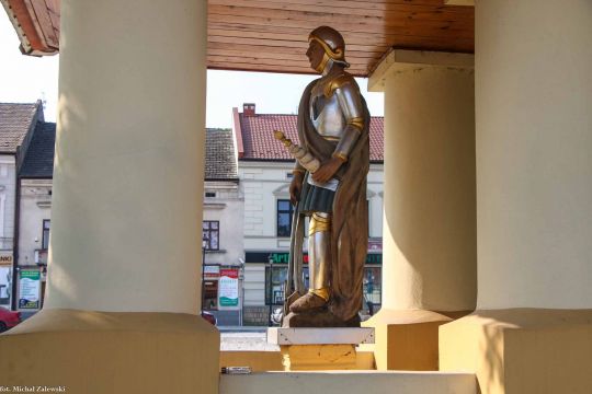 Zakliczyn, pow. tarnowski; św. Florian, pocz. XIX w.