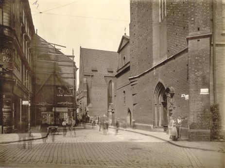 Plac Dominikański (fot. prawdopdobnie I poł. lat 20. XX w.)