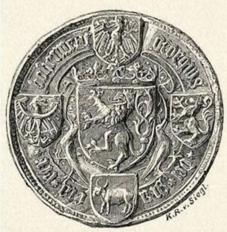 Pieczęć majestatyczna króla Jerzego