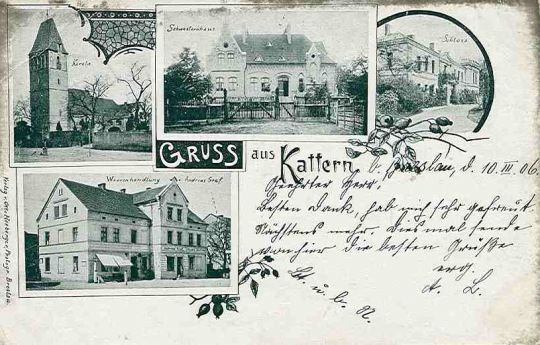 11. Święta Katarzyna, pocztówka 1906