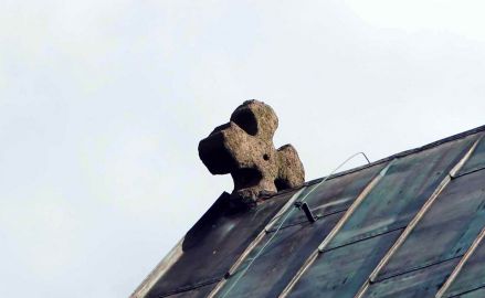 Krzyż kamienny monolitowy