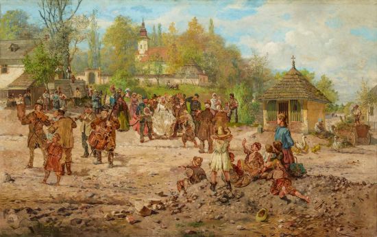Seweryn Bieszczad; Wesele na Salwatorze, 1888