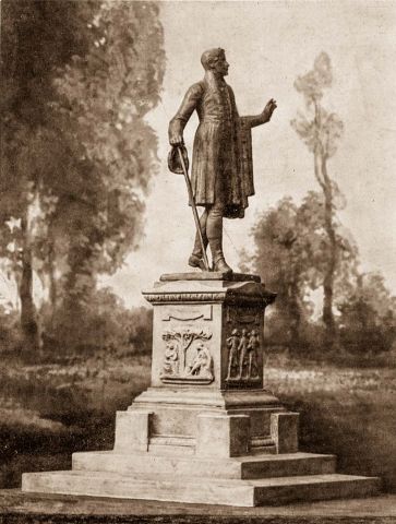 Szkic do modelu pomnika Josepha Eichendorffa