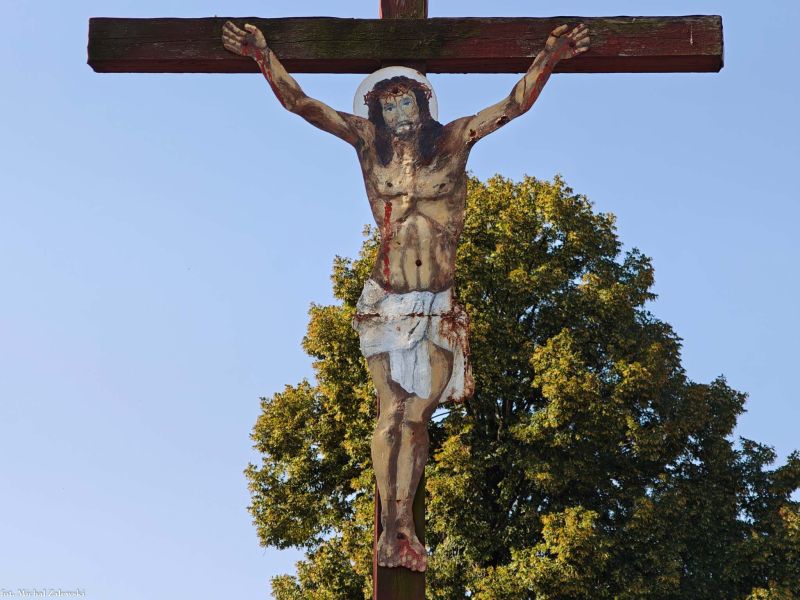 Plik:Proszkowice Chrystus z blachy.jpg