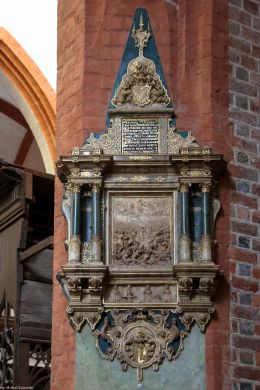 Epitafium Johanna Crato von Krafftheim (1519-1585) i jego żony Marii Scharff von Werth (zm. 1585)