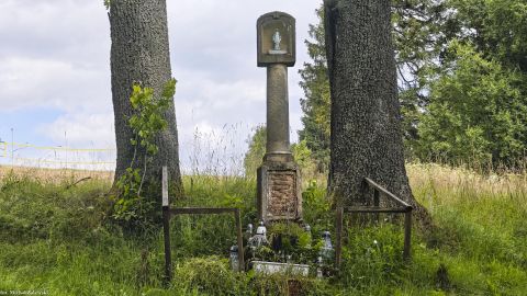 Pasterka, pow. kłodzki; na cokole data 1865?