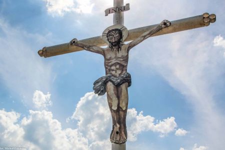 2. 2013 r. Chrystus malowany na blasze, Sierakowiczki.