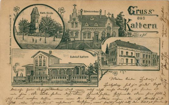 10. Święta Katarzyna, pocztówka przełom XIX/XX w.