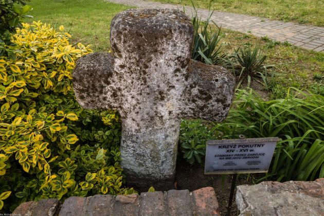 Krzyż kamienny, Nowy Zagór, fot. 2024