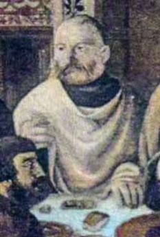 Heinrich Rybisch na obrazie Ostatnia Wieczerza z 1537 r.