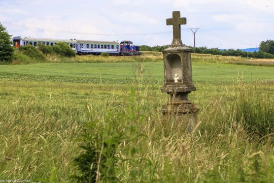 Stary Wielisław, pow. kłodzki; Kamienna kapliczka nad Wielisławką