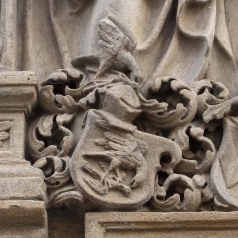 Herb na epitafium Petera i Apolonii Jenkwitzów, ok. 1515