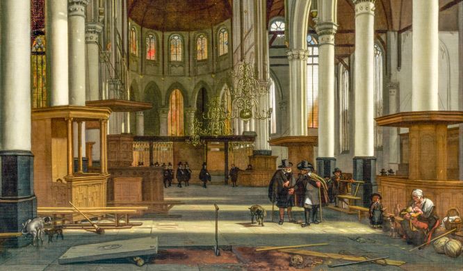 Oude Kerk w Amsterdamie