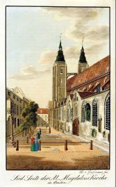 Ul. św. Marii Magdaleny (An der Magdalenen Kirche), Breslau, Wrocław