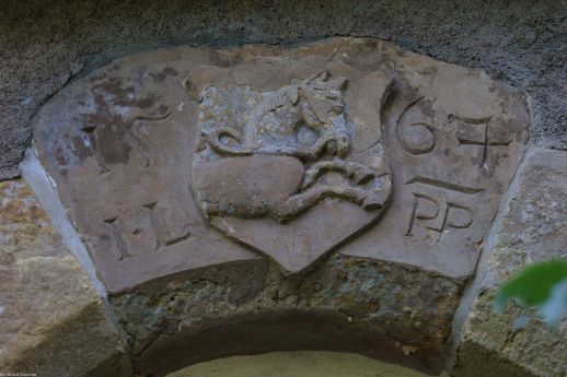 Herb Panów z Pardubic w Szalejowie Dolnym