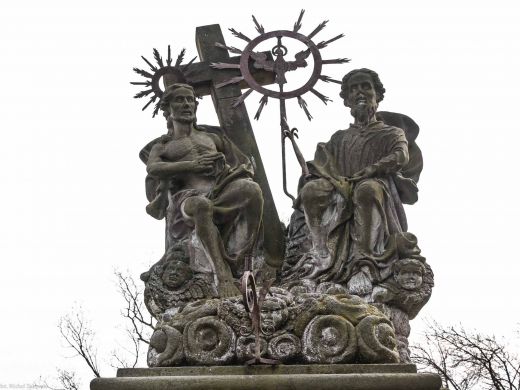 Trójca Święta z 1732 r. w Gorzanowie (fot. 2014).