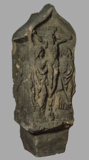 Kamienna kapliczka słupowa w Ołbinie pod Wrocławiem, ok. 1500 r.