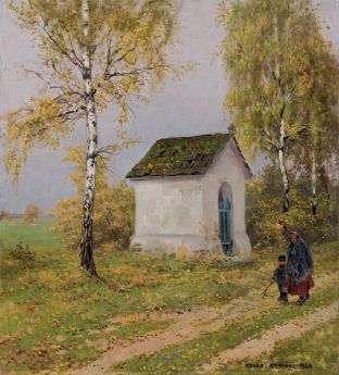 Józef Rapacki; Przy leśnej kapliczce, 1928