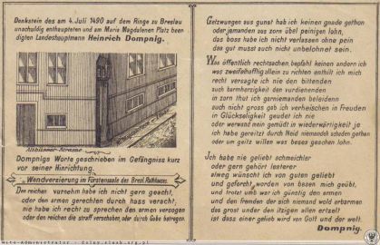 Altbüsserstrasse und An der Magdalenen Kirche, Breslau