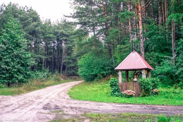 Kapliczka brogowa w Łasze na Kurpiach