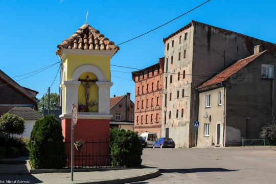 Barczewo, pow. olsztyński; kapliczka przydorzna z ok. 1800 r.