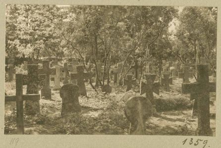 Wapienne krzyże na cmentarzu klasztoru Pirita (Tallin, Estonia) - XV-XVIII w.