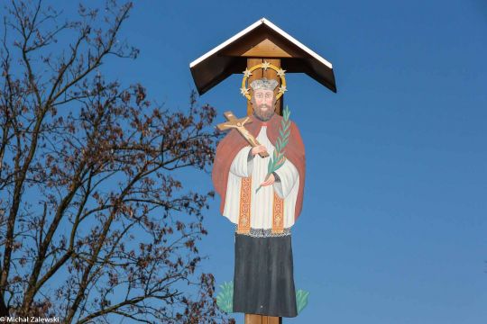 Malowany na blasze św. Jan Nepomucen, Opole