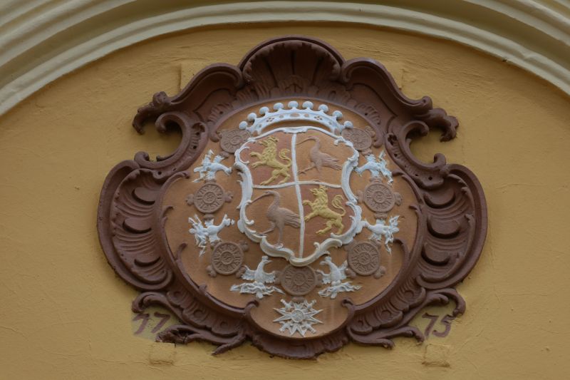 Plik:Przemków kościół herb.jpg