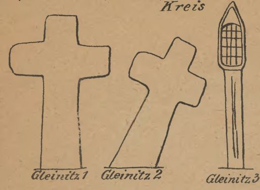 krzyże pokutne i kapliczka pokutna w Glinicy