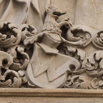 Herb na epitafium Petera i Apolonii Jenkwitzów, ok 1515